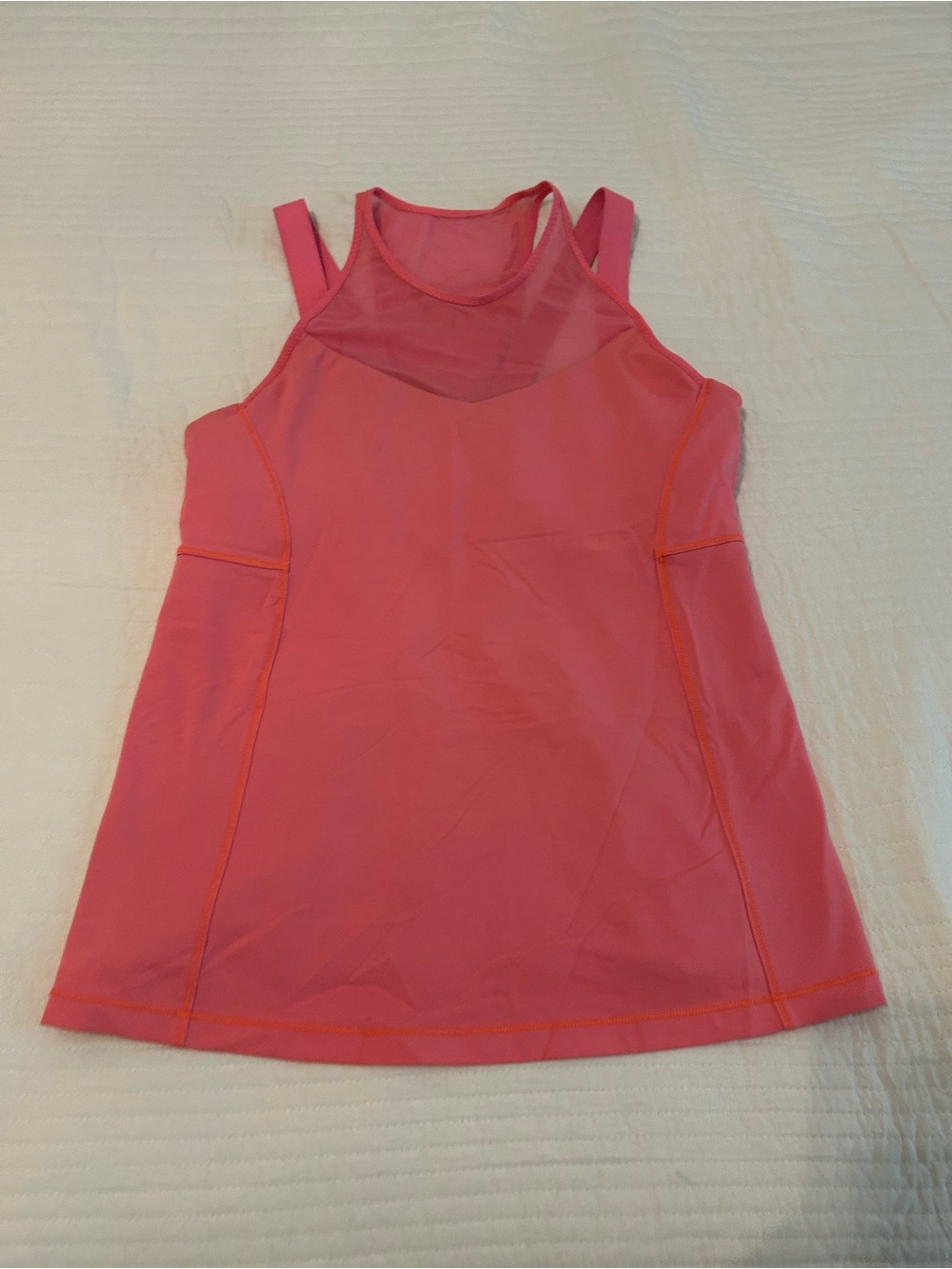 Lululemon Pink Running In the City Tank Top Women's size 6